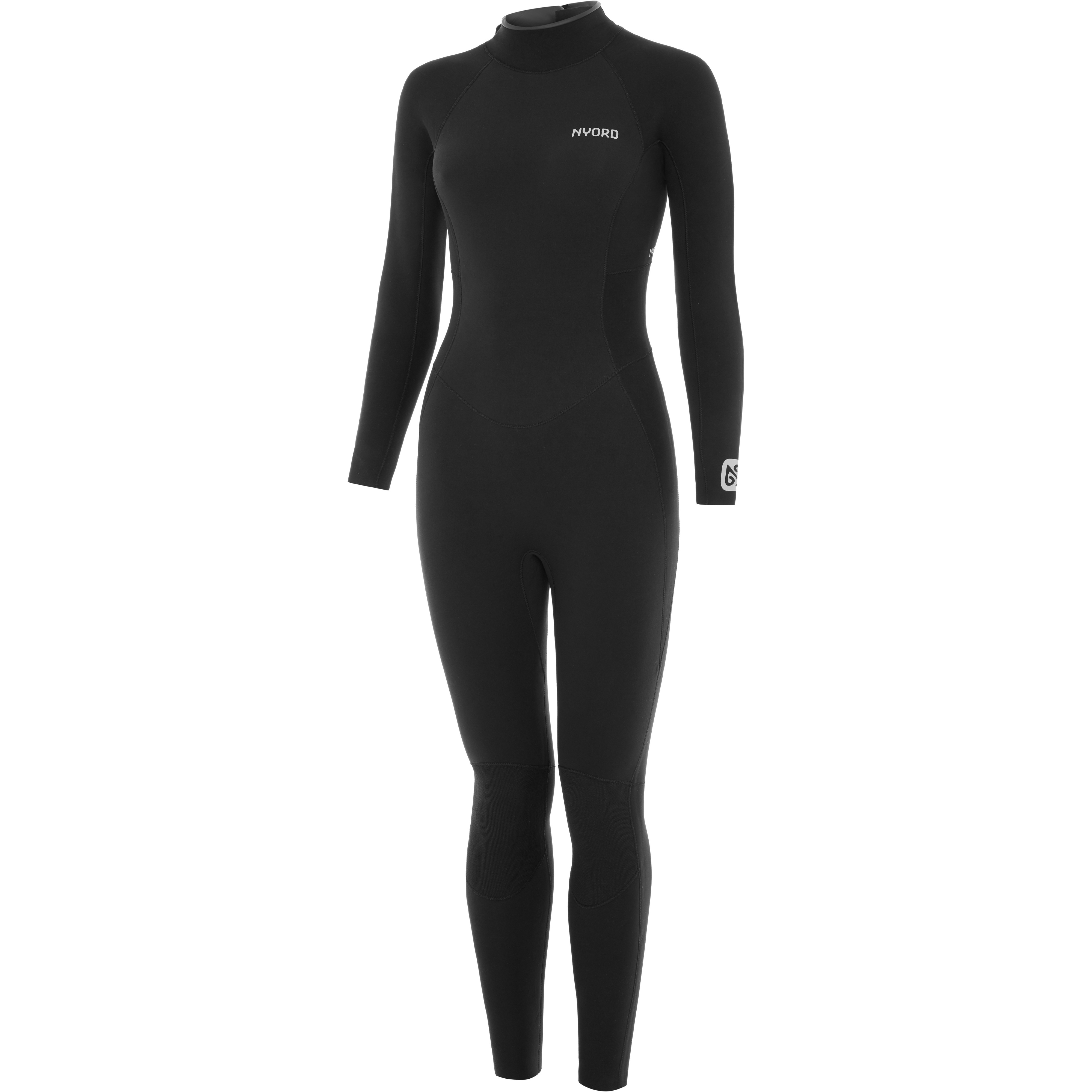Womens Furno 3/2mm Back Zip GBS Wetsuit - Black