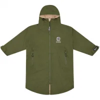 2025 Nyord Primaloft Outdoor Detachable Sleeve Changing Robe - Khaki / Ecru