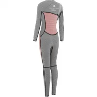 2025 Nyord Womens Furno Ultra Plus 5/4mm Chest Zip Wetsuit FUPW54001 - Black