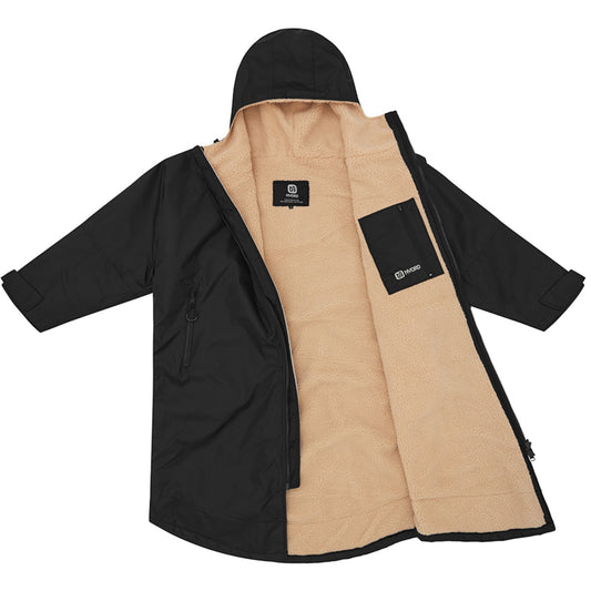 Sherpa Wool Lined Change Robe