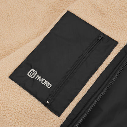 Sherpa Wool Lined Change Robe