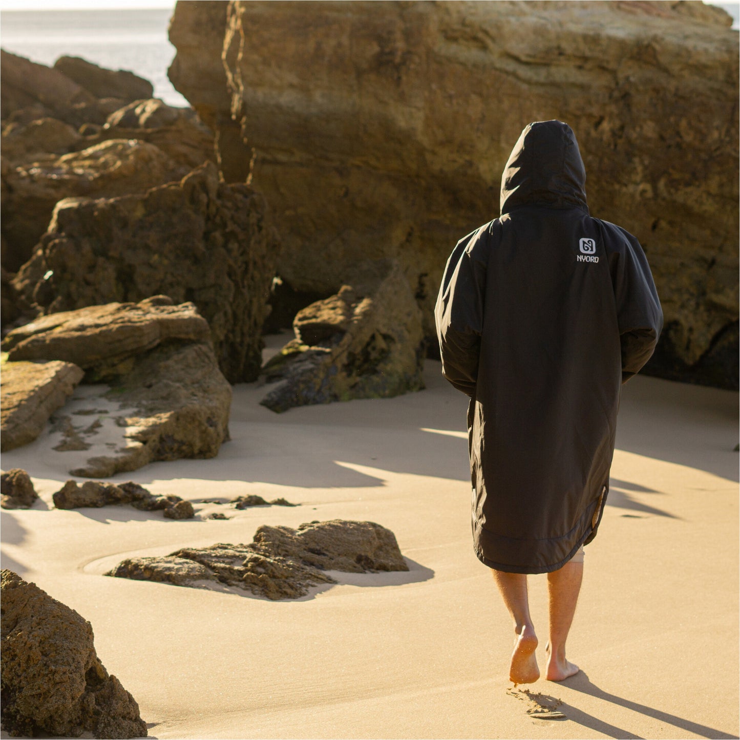 Sherpa Wool Lined Change Robe